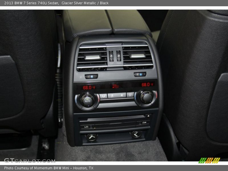 Glacier Silver Metallic / Black 2013 BMW 7 Series 740Li Sedan
