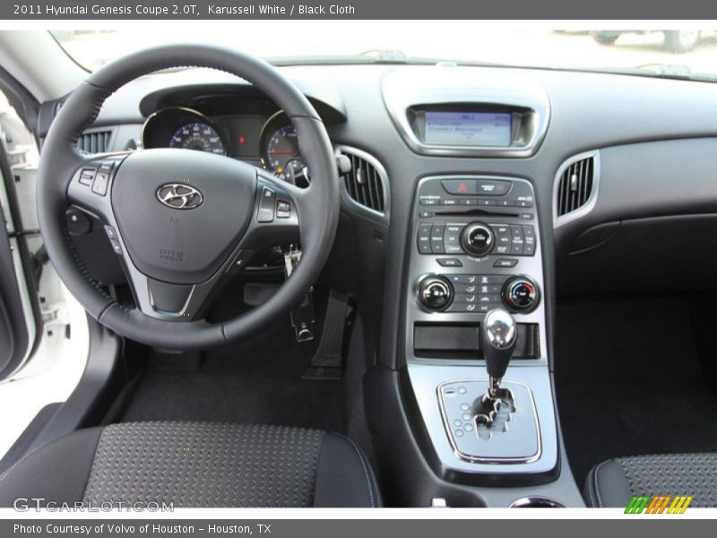 Dashboard of 2011 Genesis Coupe 2.0T