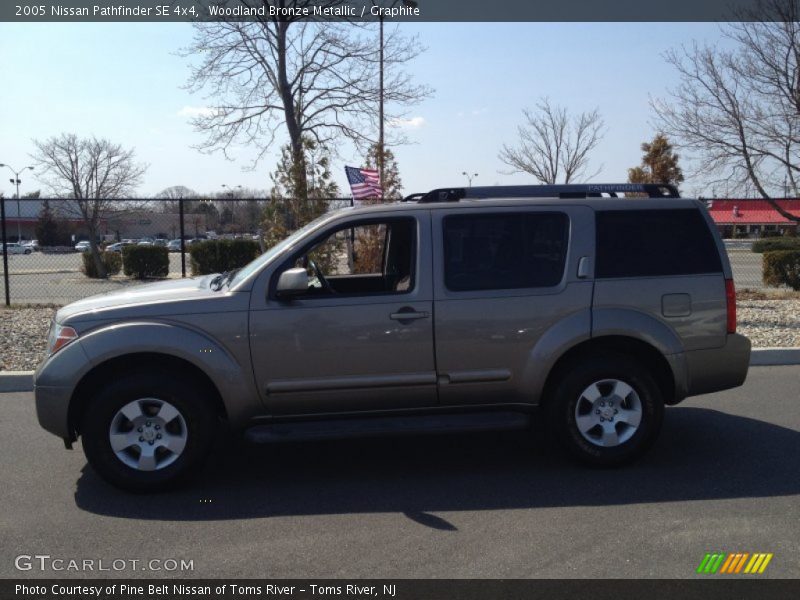 Woodland Bronze Metallic / Graphite 2005 Nissan Pathfinder SE 4x4