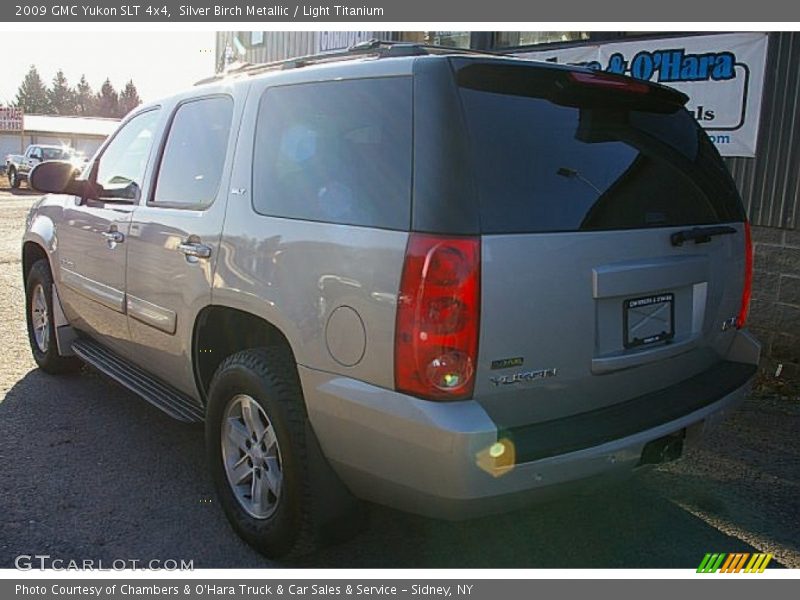 Silver Birch Metallic / Light Titanium 2009 GMC Yukon SLT 4x4