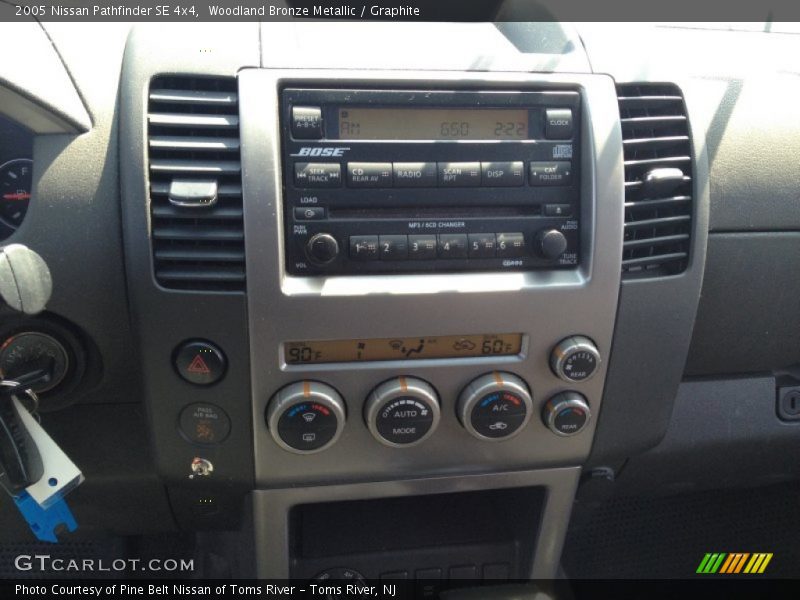 Woodland Bronze Metallic / Graphite 2005 Nissan Pathfinder SE 4x4