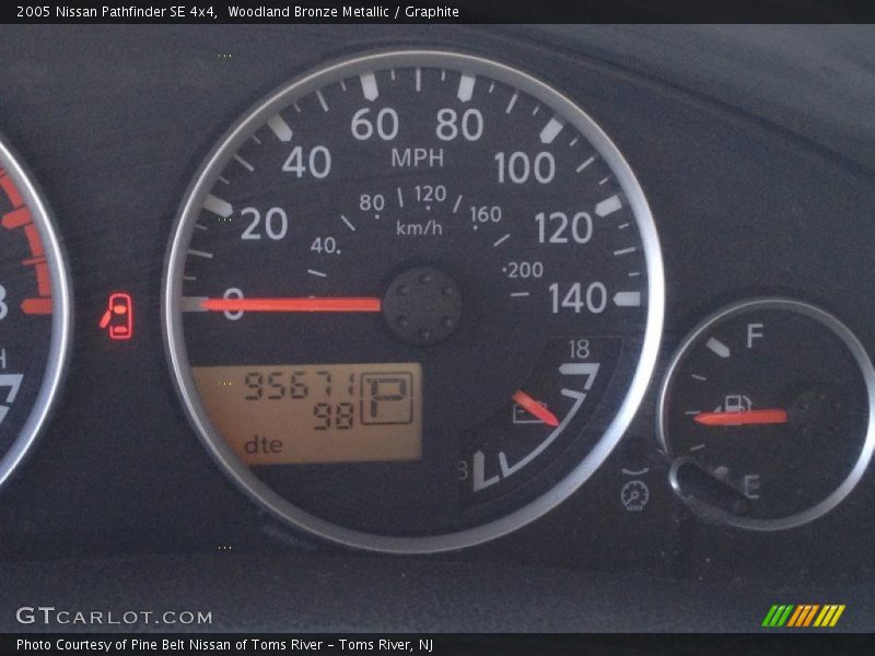 Woodland Bronze Metallic / Graphite 2005 Nissan Pathfinder SE 4x4