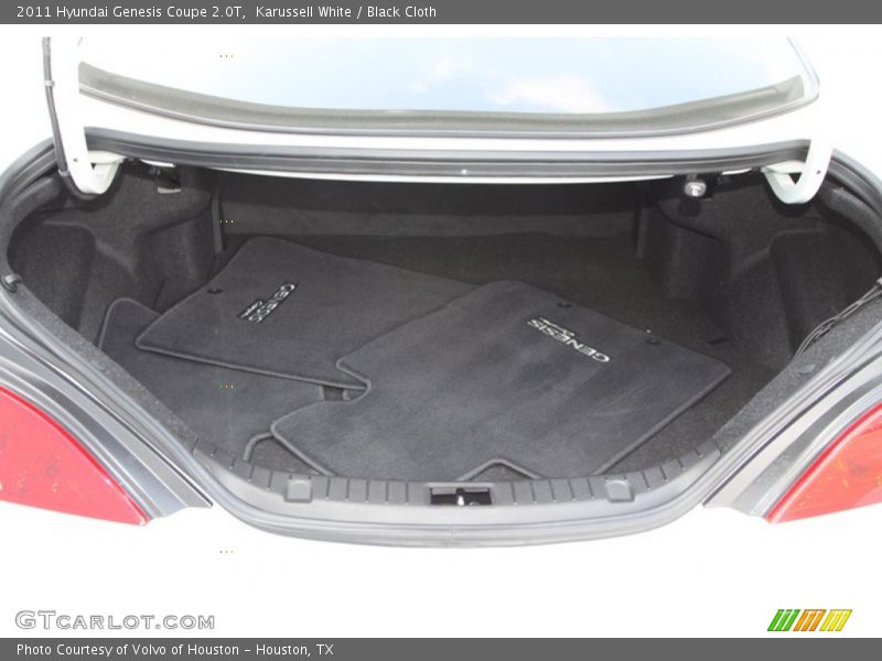  2011 Genesis Coupe 2.0T Trunk