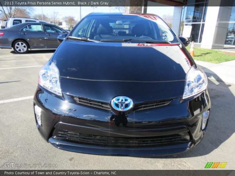 Black / Dark Gray 2013 Toyota Prius Persona Series Hybrid
