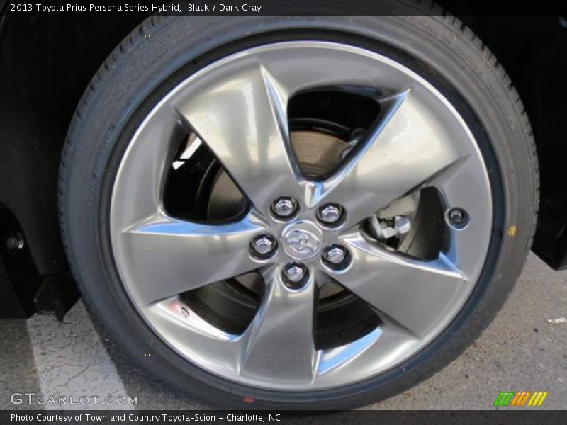 Black / Dark Gray 2013 Toyota Prius Persona Series Hybrid