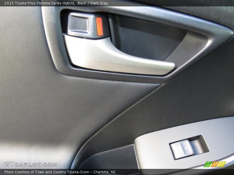 Black / Dark Gray 2013 Toyota Prius Persona Series Hybrid
