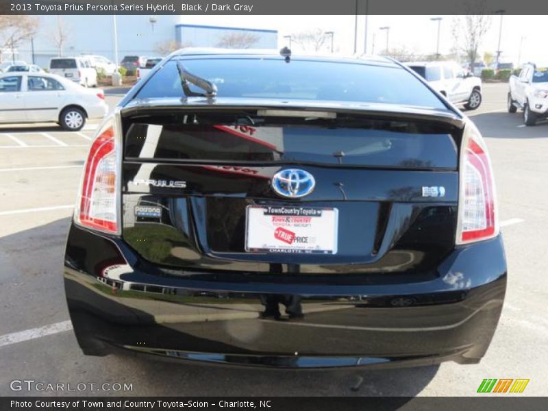 Black / Dark Gray 2013 Toyota Prius Persona Series Hybrid