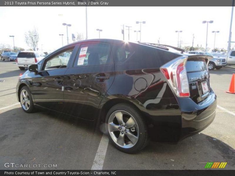Black / Dark Gray 2013 Toyota Prius Persona Series Hybrid