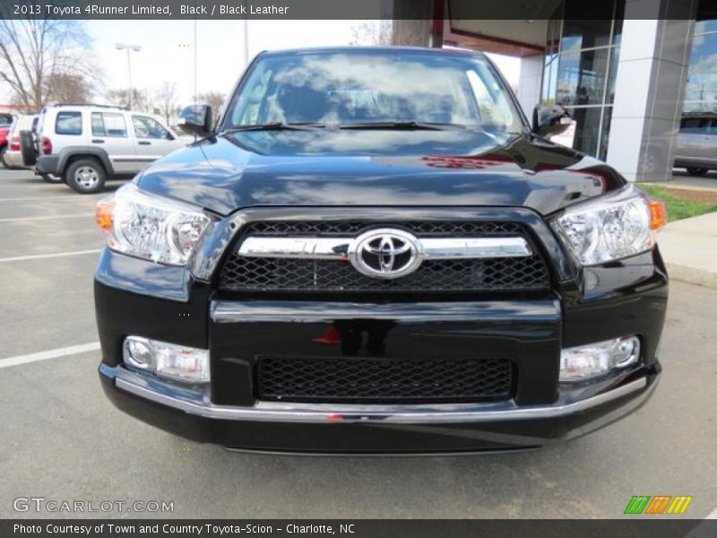 Black / Black Leather 2013 Toyota 4Runner Limited