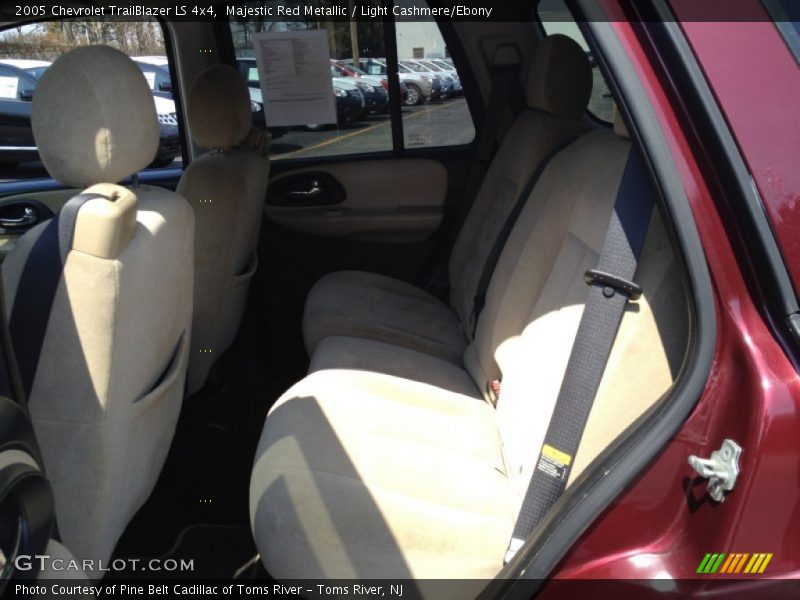 Majestic Red Metallic / Light Cashmere/Ebony 2005 Chevrolet TrailBlazer LS 4x4