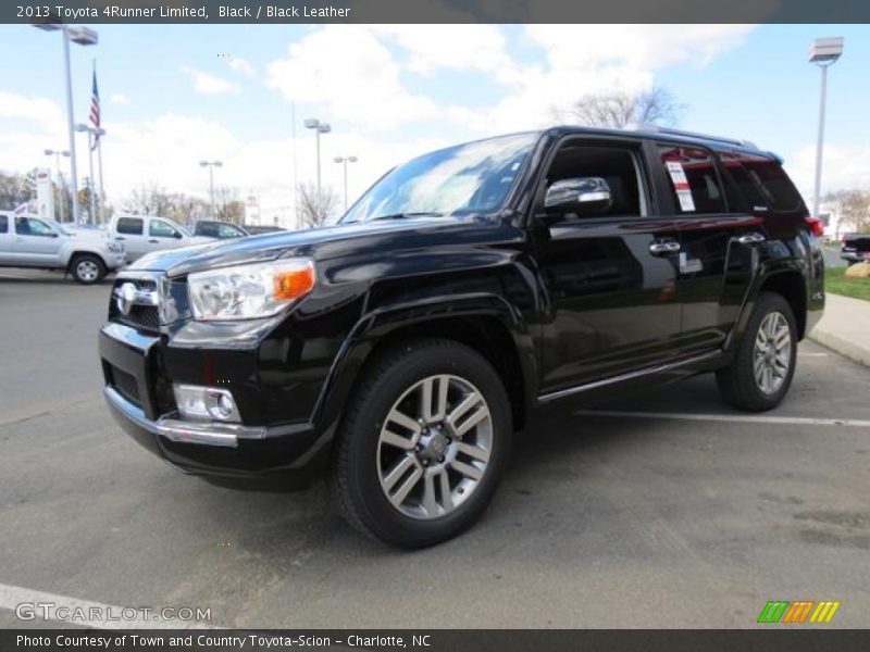 Black / Black Leather 2013 Toyota 4Runner Limited