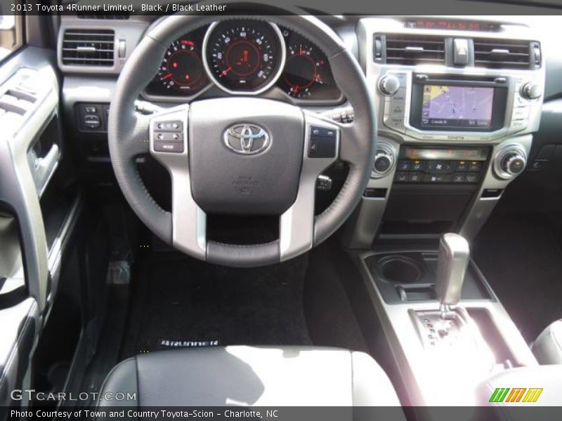 Black / Black Leather 2013 Toyota 4Runner Limited
