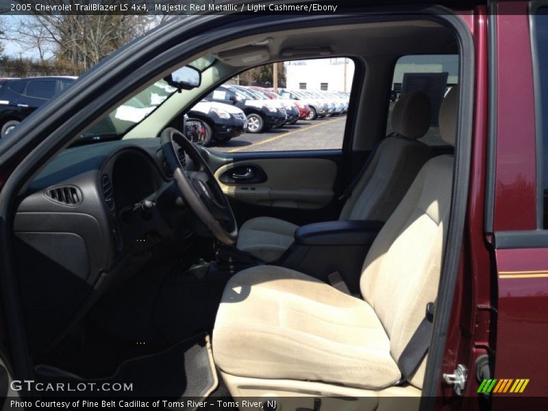 Majestic Red Metallic / Light Cashmere/Ebony 2005 Chevrolet TrailBlazer LS 4x4