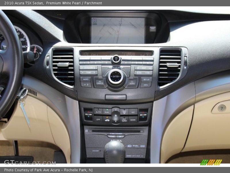 Premium White Pearl / Parchment 2010 Acura TSX Sedan