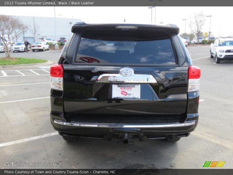 Black / Black Leather 2013 Toyota 4Runner Limited
