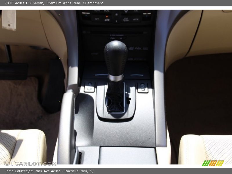 Premium White Pearl / Parchment 2010 Acura TSX Sedan
