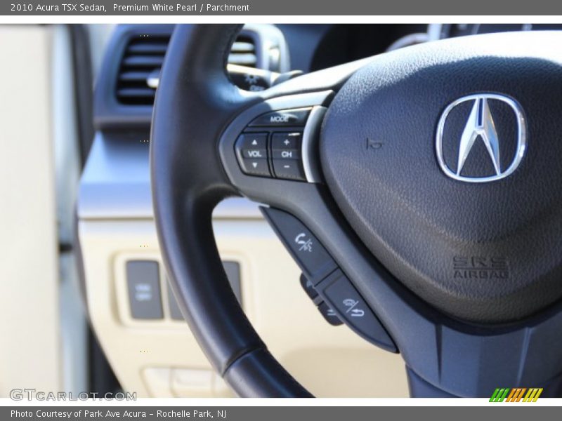 Premium White Pearl / Parchment 2010 Acura TSX Sedan
