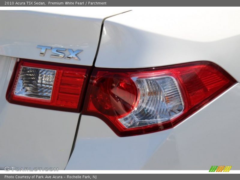Premium White Pearl / Parchment 2010 Acura TSX Sedan
