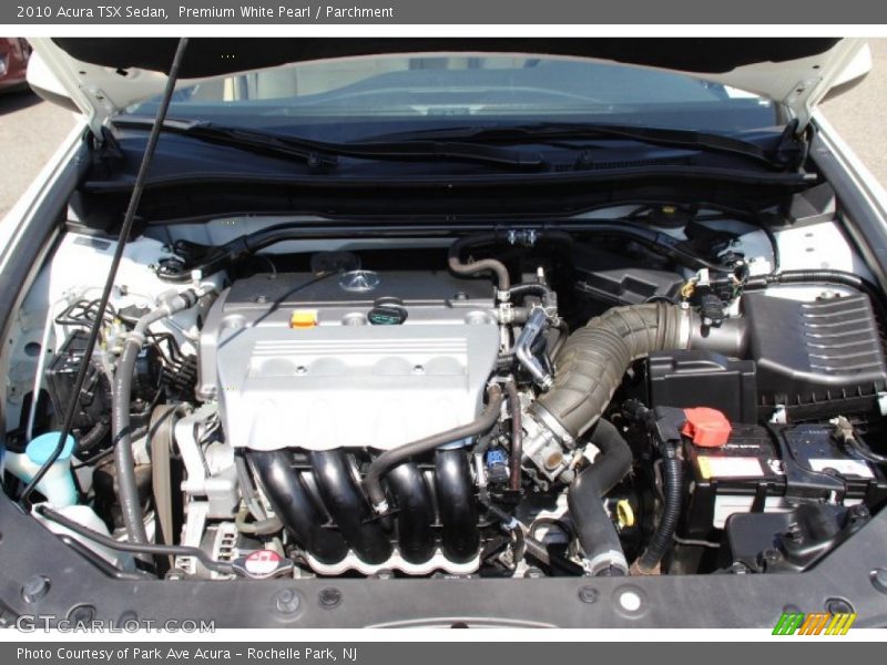 Premium White Pearl / Parchment 2010 Acura TSX Sedan