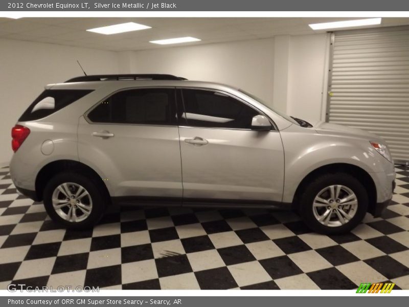 Silver Ice Metallic / Jet Black 2012 Chevrolet Equinox LT