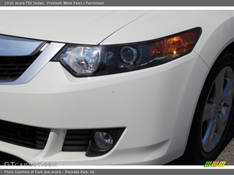 Premium White Pearl / Parchment 2010 Acura TSX Sedan