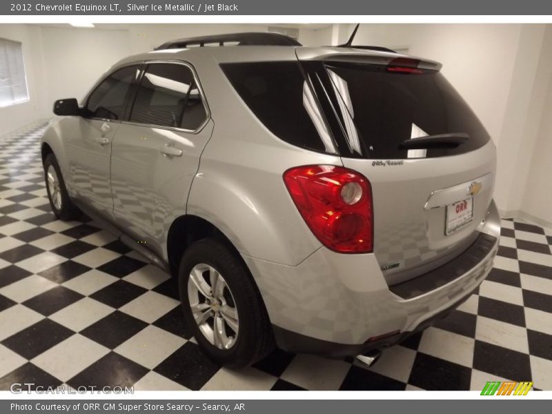 Silver Ice Metallic / Jet Black 2012 Chevrolet Equinox LT