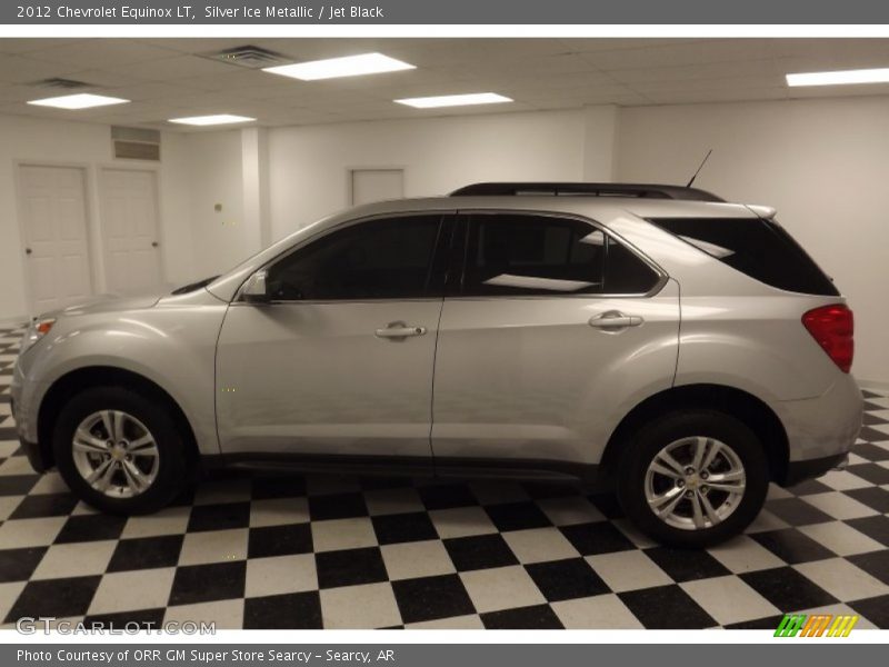 Silver Ice Metallic / Jet Black 2012 Chevrolet Equinox LT