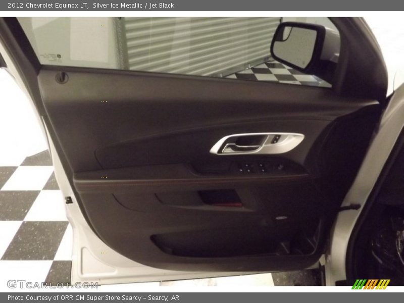 Silver Ice Metallic / Jet Black 2012 Chevrolet Equinox LT