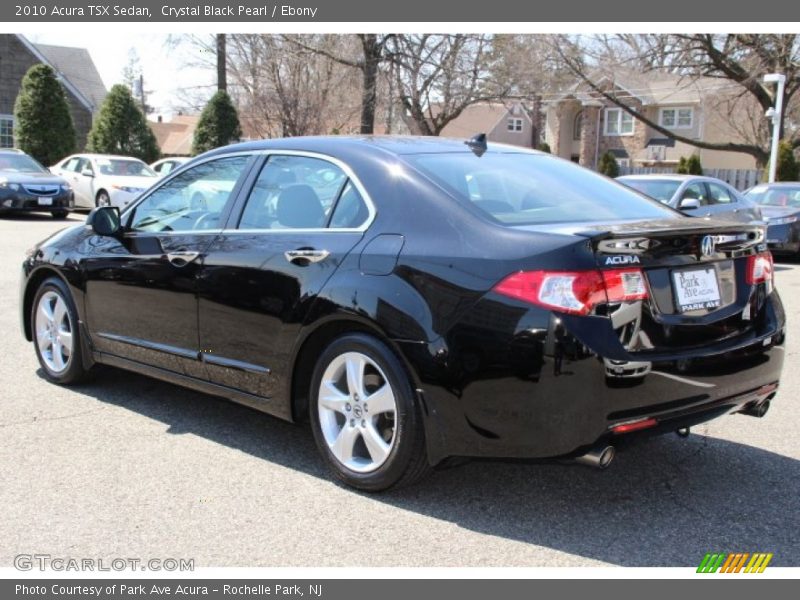 Crystal Black Pearl / Ebony 2010 Acura TSX Sedan