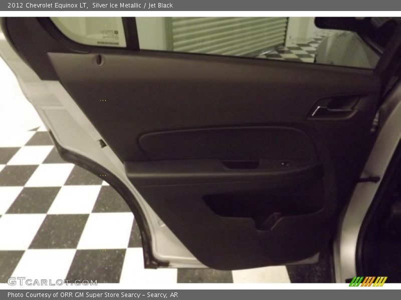 Silver Ice Metallic / Jet Black 2012 Chevrolet Equinox LT