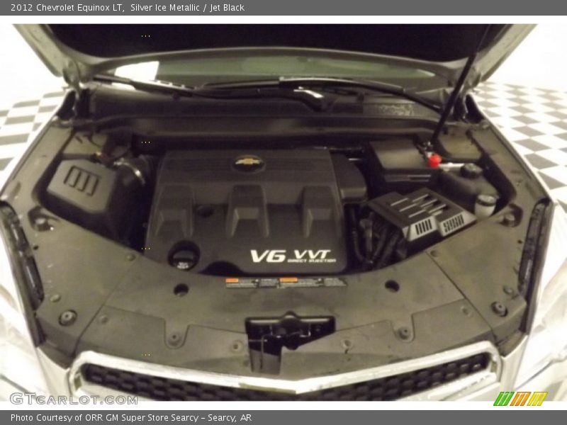 Silver Ice Metallic / Jet Black 2012 Chevrolet Equinox LT