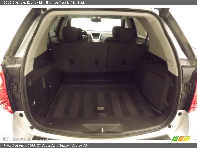 Silver Ice Metallic / Jet Black 2012 Chevrolet Equinox LT