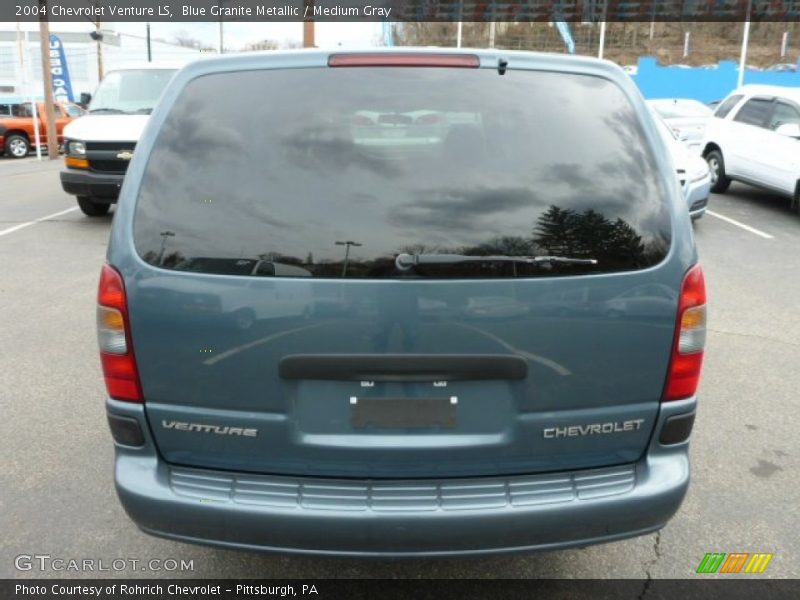 Blue Granite Metallic / Medium Gray 2004 Chevrolet Venture LS