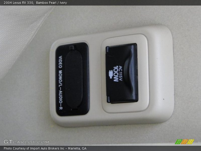 Controls of 2004 RX 330