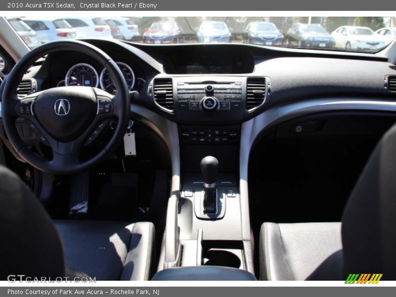 Crystal Black Pearl / Ebony 2010 Acura TSX Sedan