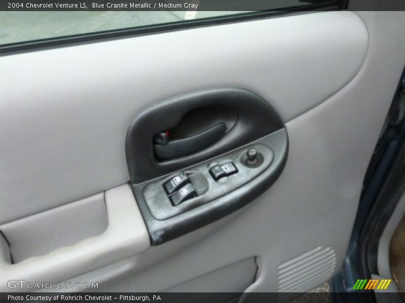 Blue Granite Metallic / Medium Gray 2004 Chevrolet Venture LS