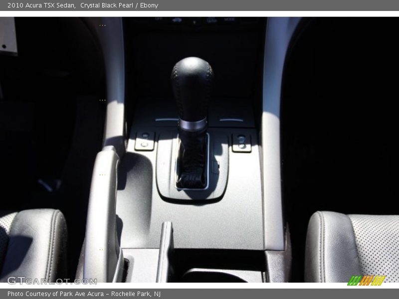 Crystal Black Pearl / Ebony 2010 Acura TSX Sedan