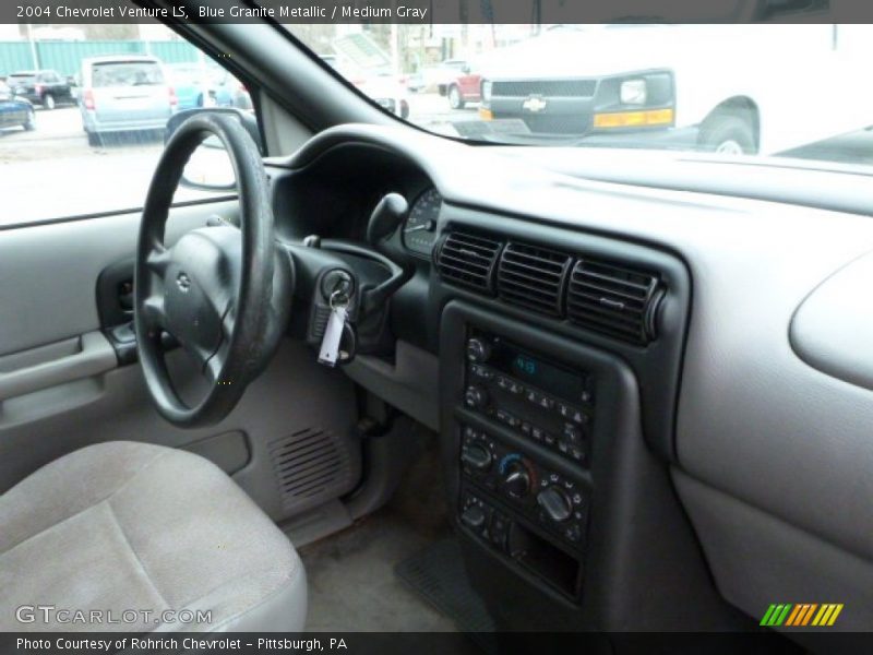 Blue Granite Metallic / Medium Gray 2004 Chevrolet Venture LS