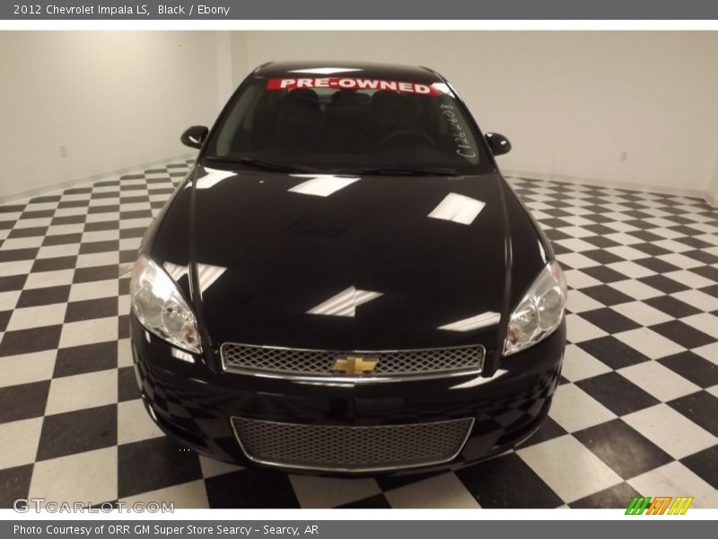 Black / Ebony 2012 Chevrolet Impala LS