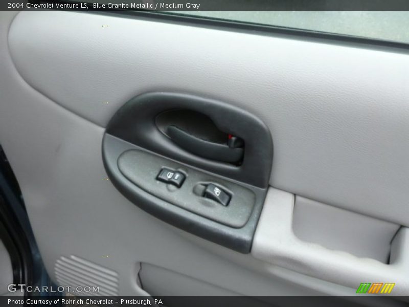 Blue Granite Metallic / Medium Gray 2004 Chevrolet Venture LS