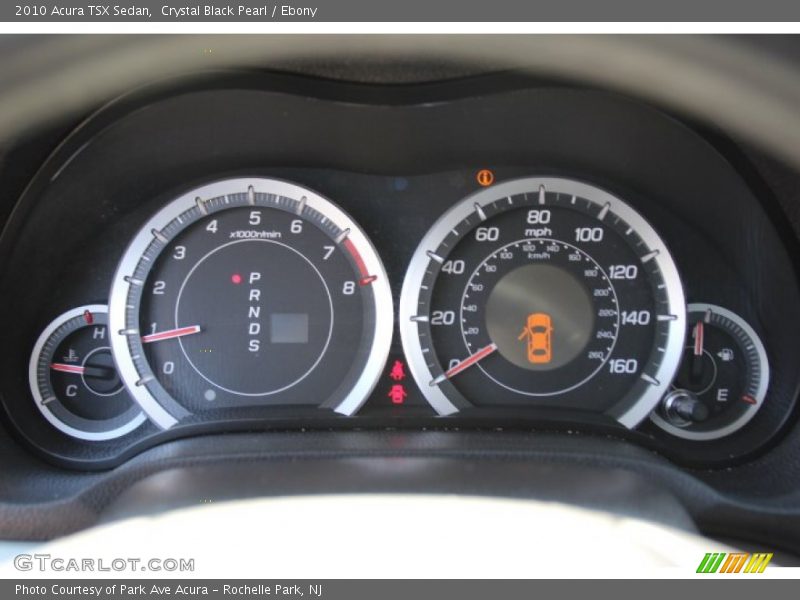 Crystal Black Pearl / Ebony 2010 Acura TSX Sedan