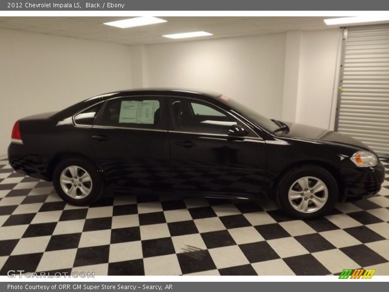 Black / Ebony 2012 Chevrolet Impala LS