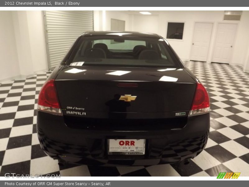 Black / Ebony 2012 Chevrolet Impala LS