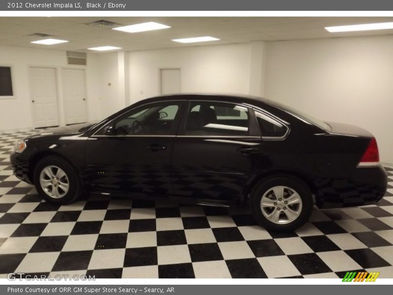 Black / Ebony 2012 Chevrolet Impala LS
