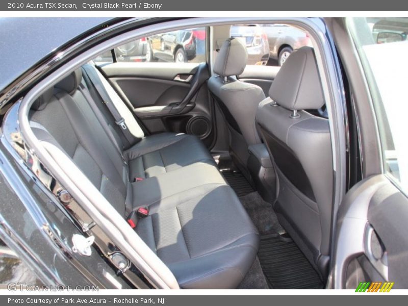 Crystal Black Pearl / Ebony 2010 Acura TSX Sedan