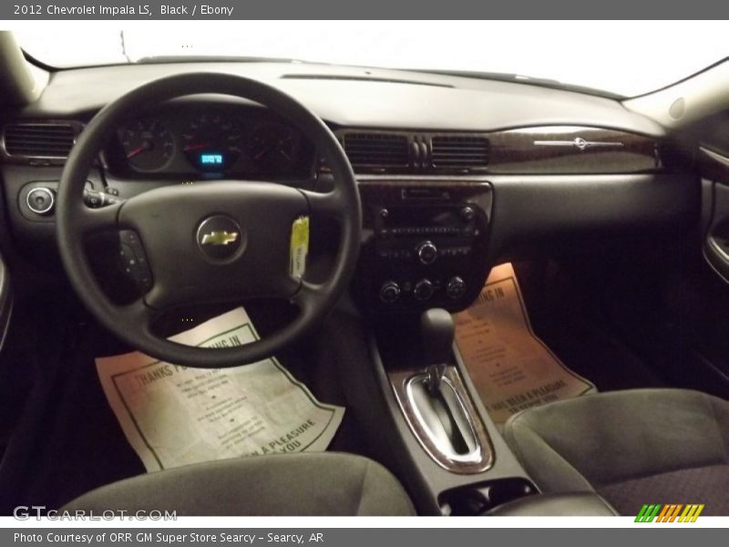 Black / Ebony 2012 Chevrolet Impala LS
