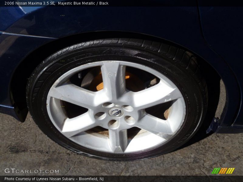 Majestic Blue Metallic / Black 2006 Nissan Maxima 3.5 SE