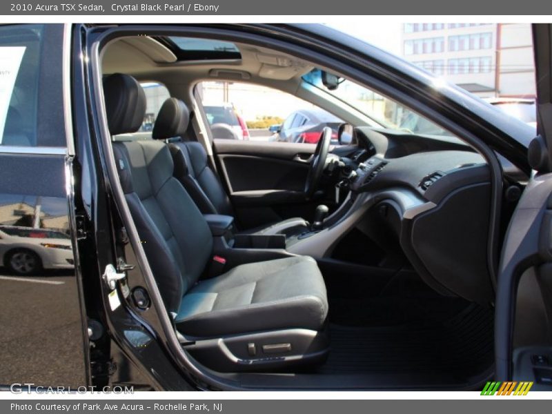 Crystal Black Pearl / Ebony 2010 Acura TSX Sedan
