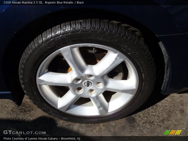 Majestic Blue Metallic / Black 2006 Nissan Maxima 3.5 SE