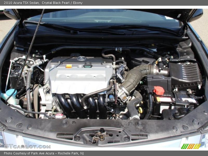 Crystal Black Pearl / Ebony 2010 Acura TSX Sedan
